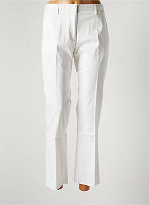 Pantalon chino tissage popeline taille normale blanc REPLAY femme