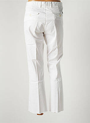 Pantalon chino tissage popeline taille normale blanc REPLAY femme