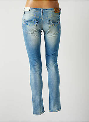 Jeans coupe slim slim taille basse bleu REPLAY femme