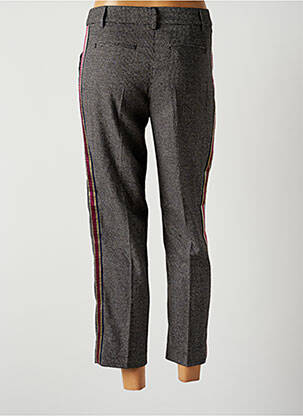 Pantalon 7/8 taille haute taille haute gris LIU JO femme
