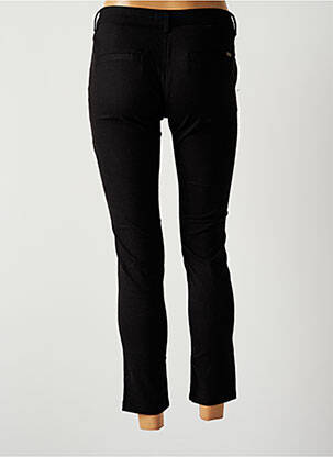 Pantalon 7/8 stretch taille normale noir REIKO femme