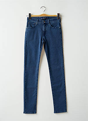 Jeans coupe slim taille basse taille basse bleu JACOB COHEN femme
