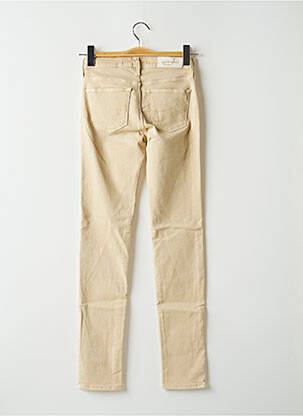 Pantalon slim skinny taille haute beige JACOB COHEN femme