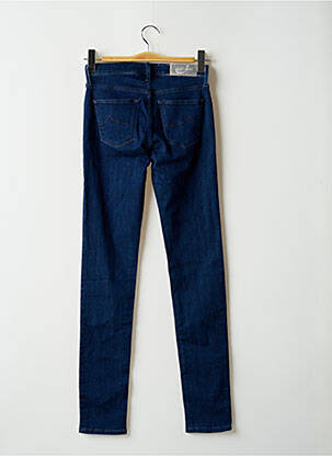 Jeans coupe slim stretch taille haute bleu JACOB COHEN femme