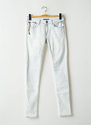 Jeans coupe slim taille basse taille basse bleu REPLAY femme
