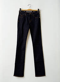 Jeans coupe droite taille haute taille haute bleu JACOB COHEN femme