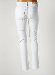 Jeans coupe slim blanc JACOB COHEN pour femme seconde vue