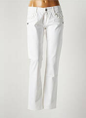 Jeans coupe slim blanc REPLAY pour femme seconde vue