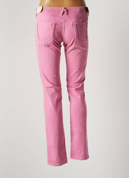 Jeans coupe slim taille basse taille basse rose REPLAY femme