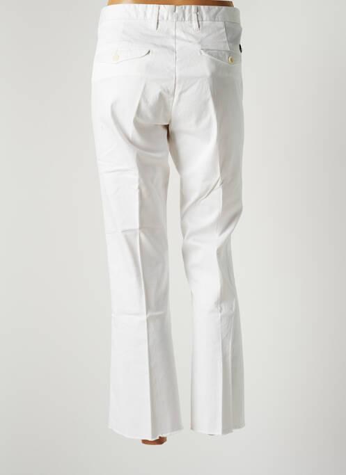 Pantalon chino tissage popeline taille normale blanc REPLAY femme