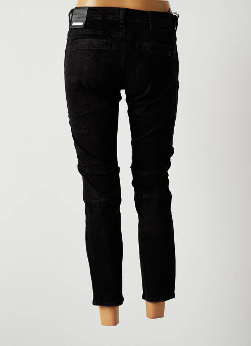 Pantalon 7/8 stretch taille normale noir REPLAY femme