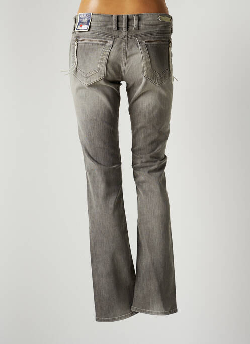 Jeans coupe droite gris REPLAY pour femme