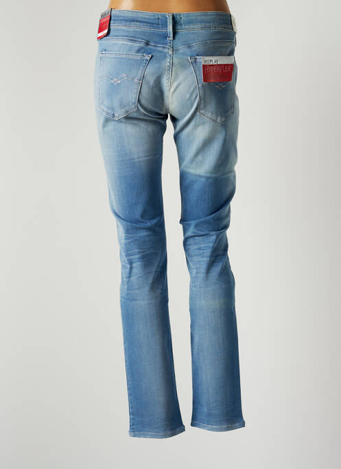 Jeans coupe slim bleu REPLAY pour femme