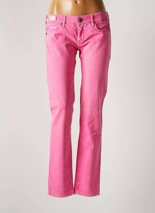 Jeans coupe slim rose REPLAY pour femme