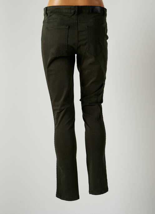 Pantalon slim vert CARLA KOPS pour femme