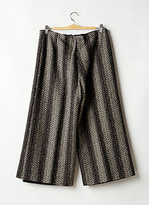 Pantalon 7/8 taille haute taille haute noir CLAUDE BAUER femme