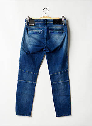 Pantalon 7/8 stretch taille normale bleu REPLAY femme