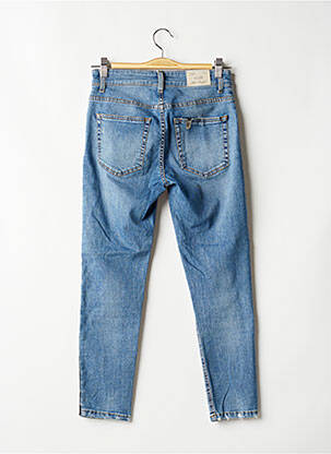 Pantalon 7/8 stretch taille normale bleu LIU JO femme