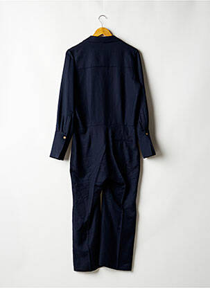 Combi-pantalon poches manches longues bleu MARGAUX LONNBERG femme