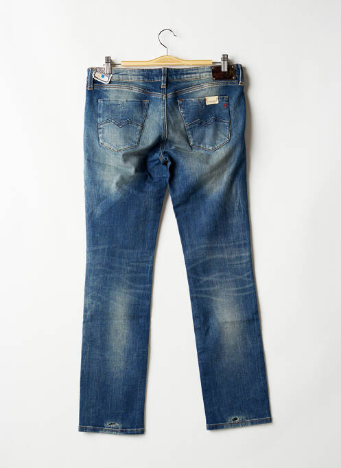 Jeans coupe droite bleu REPLAY pour femme