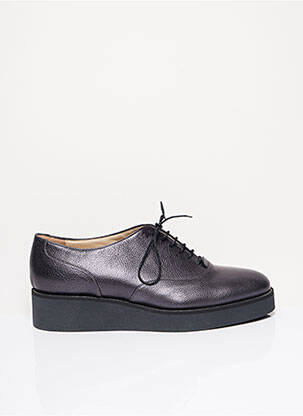 Derbies bout rond talon de 4 à 6cm gris FABIANA FILIPPI femme
