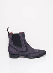 Bottines/Boots violet SANTONI pour femme seconde vue