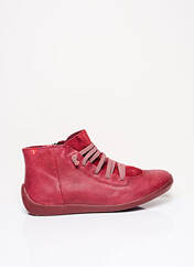 Bottines/Boots rouge ALCE SHOES pour femme seconde vue