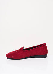 Chaussons/Pantoufles rouge SEMELFLEX pour femme seconde vue