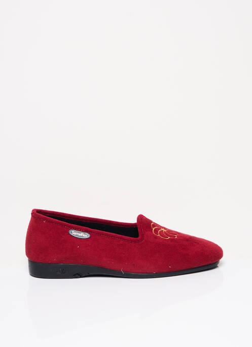 Chaussons/Pantoufles rouge SEMELFLEX pour femme