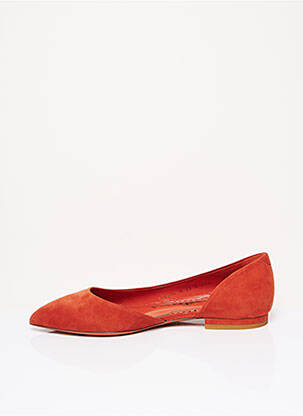 Ballerines type de semelle amortissante talon plat jusqu'à 3cm orange SANTONI femme