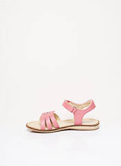Sandales/Nu pieds rose NOËL pour fille seconde vue