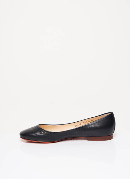 Ballerines noir SANTONI pour femme