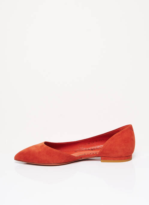 Ballerines orange SANTONI femme
