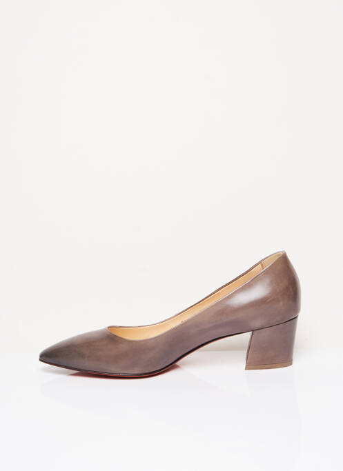 Escarpins gris SANTONI femme
