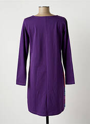 Robe mi-longue violet ZAS-K pour femme seconde vue