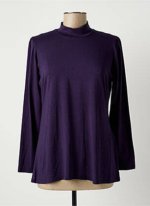 T-shirt violet EVOOCH pour femme
