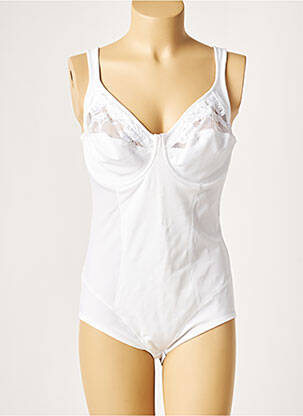 Body lingerie blanc ECLIZIA BY LILLY pour femme