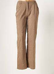 Pantalon droit marron GRIFFON pour femme seconde vue