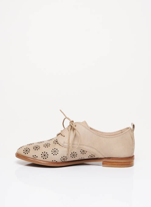 Derbies beige CLARKS pour femme
