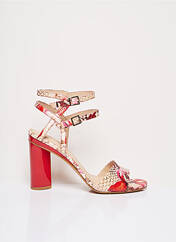 Sandales/Nu pieds rouge WHAT FOR pour femme seconde vue