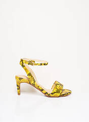 Sandales/Nu pieds jaune CLARKS pour femme seconde vue