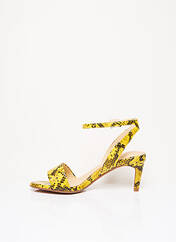 Sandales/Nu pieds jaune CLARKS pour femme seconde vue