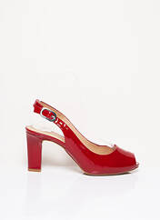 Sandales/Nu pieds rouge UNISA pour femme seconde vue