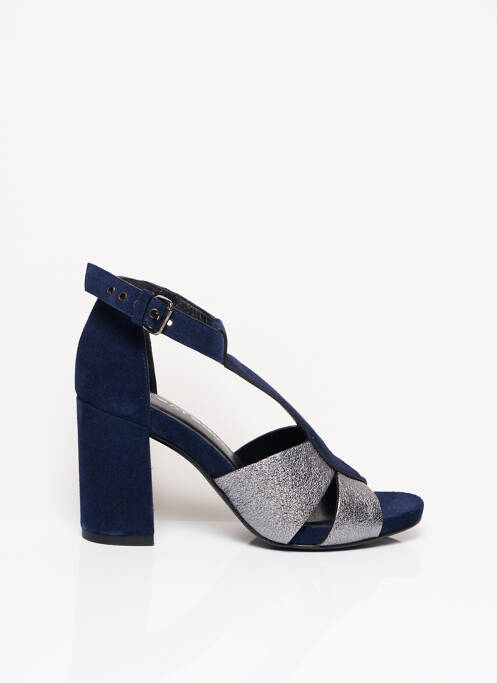 Sandales/Nu pieds bleu STRATEGIA pour femme
