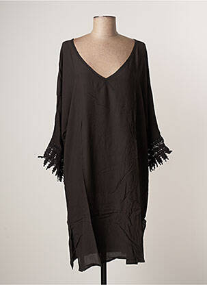 Robe de plage fermeture liens à nouer noir O'NEILL femme