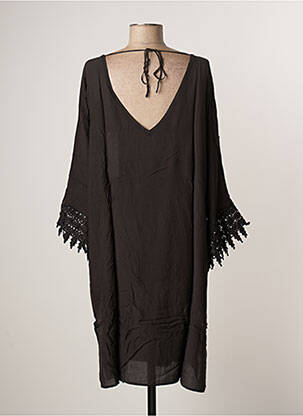 Robe de plage fermeture liens à nouer noir O'NEILL femme