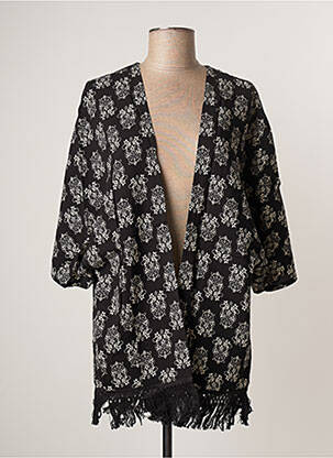 Veste kimono finition franges noir O'NEILL femme
