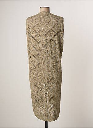 Gilet manches courtes coupe droite vert O'NEILL femme
