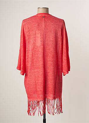 Veste kimono finition franges rouge O'NEILL femme