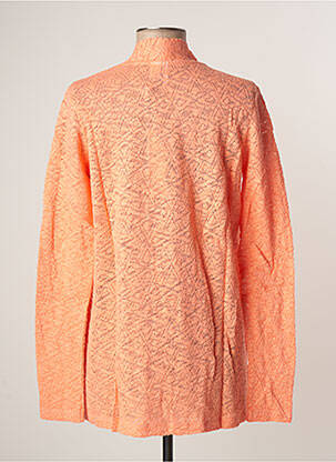 Gilet manches longues maille ajourée orange O'NEILL femme
